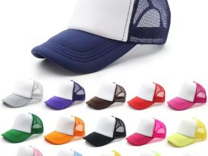 Gorro de Malla Modelo Camionero o Trucker MULTICOLOR