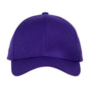 Gorro Lona Modelo Jockey Villa de Metal Color Morado