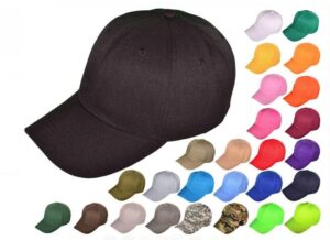 Gorro Lona Modelo Jockey Villa de Metal Colores