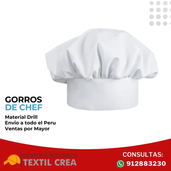 Gorros de Chef