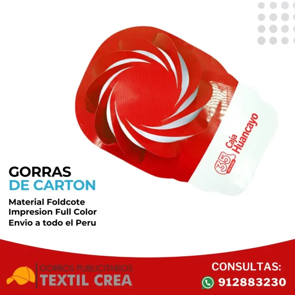 Gorros de Carton