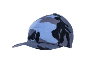 Gorra Tafeta Camuflado Azul